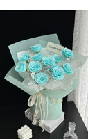 L-R0755 Matériaux d'emballage pour bouquets en lin coloré imitation vintage et pulpe mélangée, fournitures pour fleuristes, rouleau d'emballage floral