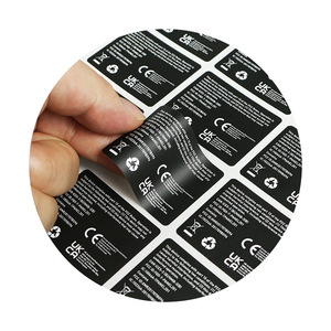 Custom Printed Silver PET Waterproof UV Heat Resistant Electrical Switch Sticker Roll <b>Labels</b> for Electric Kettle <b>Packaging</b> - Product Image 4