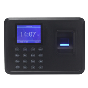 Sistema de huellas dactilares con tiempo de asistencia, grabadora de tiempo, Digital, electrónico, con batería F01 - Product Image 3
