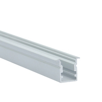 Profilé en aluminium LED avec diffuseur, embouts et clips pour bande LED 14*13 mm