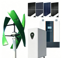 Système hybride éolien et solaire Smaraad 10KW 20KW 30KW 40KW avec contrôleur, onduleur et batterie