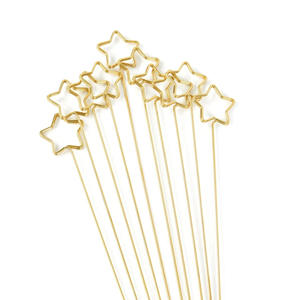 10 pièces carte postale Clip métal bricolage cartes support <span class=keywords><strong>étoile</strong></span> ronde coeur forme fleur gâteau porte-carte de voeux pour la saint valentin fête d'anniversaire - Product Image 6