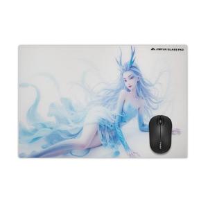 Rechteckige Schreibtisch matte in Sonder größe Rutsch festes großes Mauspad Hochwertiges wasserdichtes Gaming-Glas-Mauspad - Product Image 2
