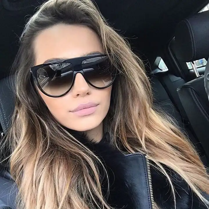 New Fashion Square Frame Oversized Sunglasses Women's Korean Version Uv  Protection Big Frame Sun Glasses For Women, European And American Ins Style  Street Sand Beach Sunglasses Simple Photo Sunglasses | SHEIN USA