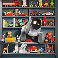 Intelligent Bureau AI Robot Jouet Émotionnel Dialogue Programmation Pet Compagnon En Plastique Intelligent Machine Chien Électronique Cadeau