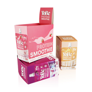 <span class=keywords><strong>Caja</strong></span> <span class=keywords><strong>de</strong></span> Envío Reciclable para Bebidas con Logotipo Personalizado, para Latas <span class=keywords><strong>de</strong></span> Jugo y Refrescos, con Acabado Mate y Laminado Brillante - Product Image 3