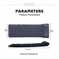 Matelas pneumatique gonflable individuel personnalisable en gros (26 modèles) pour le camping en tente et la randonnée en extérieur