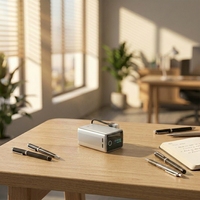 Batterie externe 20000 mAh à charge rapide 100W avec écran TFT, grande capacité, câble inclus, vente en gros, pour ordinateur portable