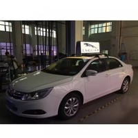 Écrans publicitaires numériques LED pour voitures, double face, défilement extérieur, affichage LED pour toit de taxi