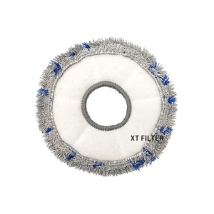 Pièces de rechange pour robot aspirateur et serpillière personnalisées en usine, compatibles avec Ecovacs <span class=keywords><strong>Deebot</strong></span> <span class=keywords><strong>T10</strong></span> X1 <span class=keywords><strong>Turbo</strong></span> Robot Vacuum Cleaner Mop Pad Parts - Product Image 2