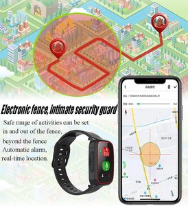 H07 watch sos <span class=keywords><strong>heartbeat</strong></span> monitor braccialetto medico 4G gps tracker rilevamento caduta per gli anziani alzheime pazienti CE RoHS certificato - Product Image 4