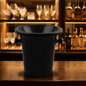DongYu Modern Design <b>3</b>.5L <b>PS</b> Plastic Round Ice Bucket Wine Tasting Bar Accessories for Party - Indian Home Crafts - Product Image 1