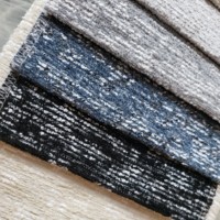 Material de muestra de cortina opaca hecho a medida para cortinas y cenefas