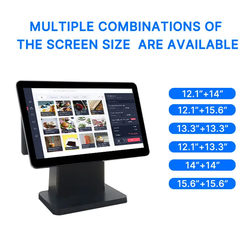 Bozz POS System Desktop Hardware Machine Retail Point Of Sale System Linux Android All in One Cash Registers POS System
