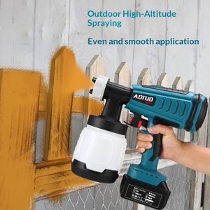 Cross-border lithium <b>battery</b> brushless spray gun high-pressure spray gun spray tool latex paint spray gun wholesale - Product Image 3