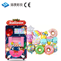 Distributeur automatique de ballons intelligent innovant en gros pour usine, robot à ballons OEM avec écran tactile et paiement par QR code, pièces de monnaie, carte et billets