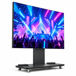 Pantalla LED Plegable y Elevable de 108 Pulgadas P1.25, Pantalla LED Rodante sin Costuras para Eventos Multifuncionales en Interiores y Banquetes de Hotel - Product Image 1