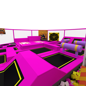 Retorno rápido de la inversión Venta caliente <span class=keywords><strong>Parque</strong></span> de trampolín grande Equipo de patio interior para niños <span class=keywords><strong>Parque</strong></span> de trampolín para niños - Product Image 3