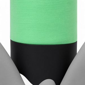 Gants de gardien de but de qualité supérieure, vert et blanc, paume en PU, antidérapants, protection des doigts, doigts entièrement couverts, équipement sportif unisexe - Product Image 3