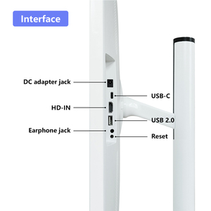 24 Inch 128GB <b>Smart</b> Portable TV Android OS <b>Camera</b> Remote Control Home Office Entertainment Tv Flip Display Stand Flip Display St - Product Image 5