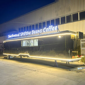 Customized Mobile Coffee Bar Dessert Truck Hamburger Hot Dog Ice Cream Milkshake Trailers Fully Equipped Food Trailer - Product Image 5