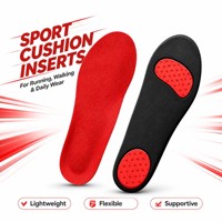 Semelles intérieures confortables en mousse PU moulée sur mesure, avec soutien profond de la voûte plantaire et de la talonnette, écologiques, pour chaussures de course, vente en gros, directement de l'usine, OEM