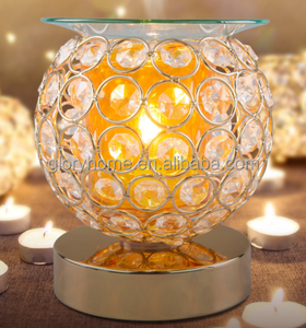 La lampada scaldino olio essenziale oro lussuoso scaldabagno olio spina in 7 colori scaldabagno elettrico per la vita notturna più romantica - Product Image 3