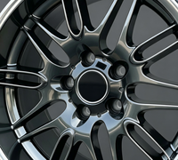 Meilleures jantes Deep Dish 18*8j 18*9.5j ET 20/22 PCD 5X120 CB 74.1, jantes rétro pour BMW E60 E39 E40 E30 M5 M3, noir hyper