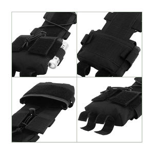 1000DナイロンヘルメットカウンターウェイトポーチMK2バッテリーパックケースヘルメットバランスウェイトバッグベルクロ戦術ヘルメットアクセサリー - Product Image 6