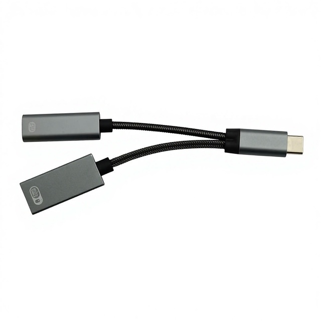 High Quality Type C to OTG USB 2.0 HUB 60W PD Quick Charger Cable