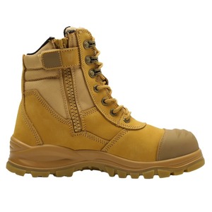 <span class=keywords><strong>Scarpe</strong></span> <span class=keywords><strong>Antinfortunistiche</strong></span> con Punta in Acciaio e Soletta in Acciaio, Tomaia in Pelle di Alta Qualità, <span class=keywords><strong>Unisex</strong></span> per Tutte le Stagioni, Uso in Edilizia - Product Image 4