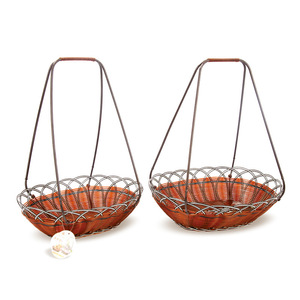 Cesta de Frutas Tejida Redonda Desmontable, Contenedor de Almacenamiento de Alimentos para Cocina, Serie 170 - Product Image 2