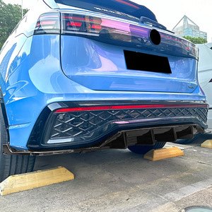 Volkswagen Tiguan Mk3 R-Line 2024+ <b>Rear</b> <b>Spoiler</b> Carbon Fiber Texture Matte Finish Tuning Style Amp-Z - Product Image 2