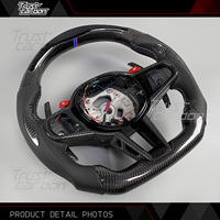 Volant en fibre de carbone personnalisé avec LED pour BMW Série G LCI, Série 2 3 4 5 6 7 8, X3 X4 X5, G20 G30, M3 M4 M5 M8, Z4, 2018-2024