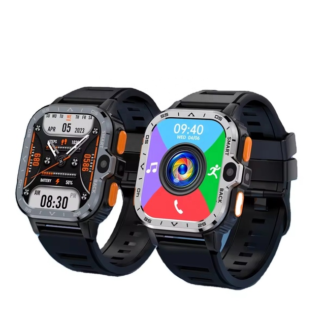 2.03" 4G Android Smart Watch with SIM Card WiFi and Quad Core CPU Watch Build in GPS NFC 64GB ROM Memory Dual Camera 2MP + 5MP