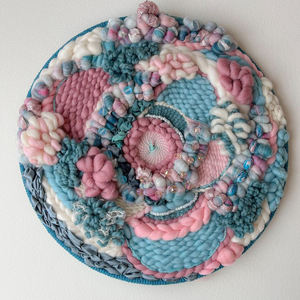 Bonbons arc-en-ciel tisserands Fiber Pack bricolage Kit cadeau d'anniversaire pour les amateurs d'artisanat couture et tissage tapisserie métier à <span class=keywords><strong>tisser</strong></span> décoration murale - Product Image 3