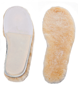 Soletta in pelle di pecora Premium Warm Fluffy Wool sostituzione accogliente <span class=keywords><strong>suole</strong></span> interne traspiranti - Product Image 2