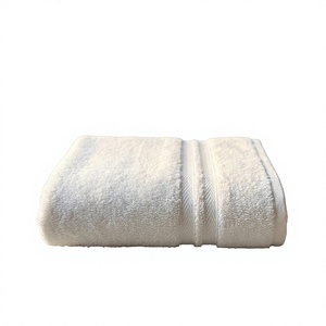 Soft Cotton Rectangle Stripe <b>Towel</b> for Home Use 100% Cotton <b>White</b> Woven Hand <b>Towel</b> 14X21 - Product Image 1
