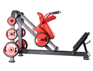 Máquina de Sentadillas Inclinadas con Carga de Discos, Máquina de Hack Squat, Prensa de Piernas, Equipo de Gimnasio Comercial, Ajustable, Resistente, Capacidad de 200 kg - Product Image 2