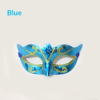 Masques de mascarade Princesse Anna mignons en stock pour festivals et fêtes ; Plastique électroplaqué, provenance Chine