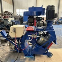 Équipement de sablage de type chariot à grande capacité pour pièces de fonderie