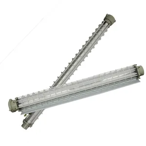 Luminaire à tube led fluorescent, conforme à la norme IP65, t8, 18w, 2 pièces