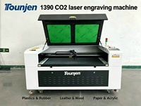 Máquina de Grabado/Corte Láser CO2, Controlador Ruida, Alta Precisión, Refrigeración por Agua CNC, Materiales de Madera, USB/Wi-Fi, 300W