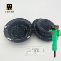 Pièces détachées pour excavatrice SC42 : Membrane en caoutchouc pour brise-roche hydraulique, kit de joints pour accumulateur de marteau