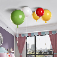 Plafonnier led suspendu en verre au design moderne et romantique, luminaire décoratif d'intérieur, idéal pour la chambre d'un enfant ou un mariage