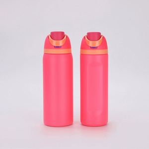 16oz 19oz 24oz 32oz Sport Water Bottle Flip Top Lids 304 Stainless Steel Double Wall Insulated 12-24hr Thermal Eco-Friendly - Product Image 6