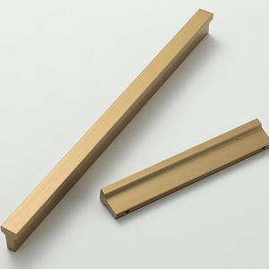 Herrajes para muebles modernos y simples, armarios, mesitas de noche, Armarios con cajones, manijas de aleación de aluminio - Product Image 5