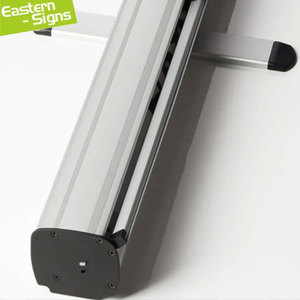 Neues Design Wide Base Retract able Banner Stand Werbe-Wieder verwendbares Display Mini Stand Roll Pop Pull Up Banner Standee Display - Product Image 6