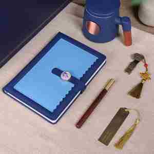 Premium Corporate Gift <b>Set</b>: Branded <b>Notebook</b> & <b>Pen</b> for Employee Appreciation & Client Gifts - Product Image 4