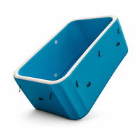 Baignoire à glace gonflable haute pression DWF |   Piscine de récupération froide en tissu brossé épaissi pour athlètes |   Série LSBSC